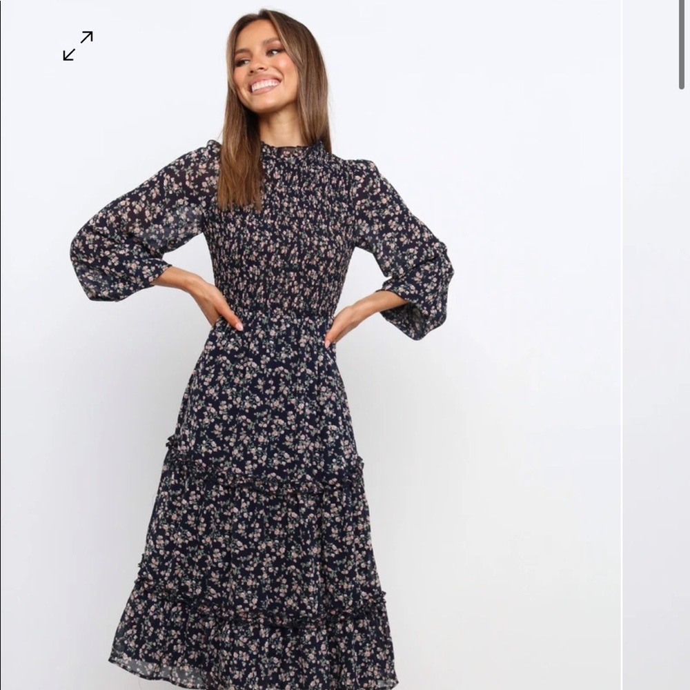 Petal & Pup Sold Out Navy Valente Dress